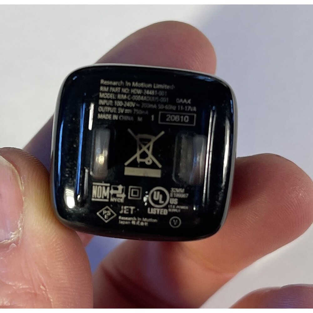 BLACKBERRY 5V 1A US Plug USB AC Wall Charger Power Adapter For Smart Phone - Picture 3 of 3